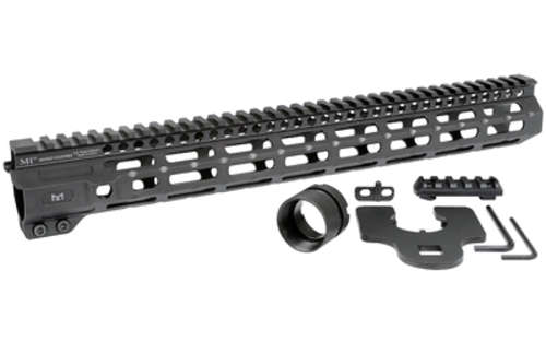 Grips Pads Stocks Midwest Industries Combat Rail M Lok MIDWEST COMBAT RAIL 15" HNDGRD MLOK